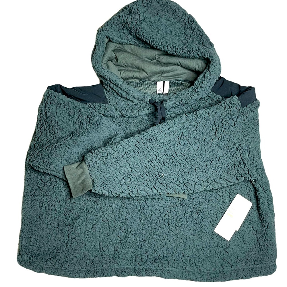 Z by Zella fluffy hooded pullover